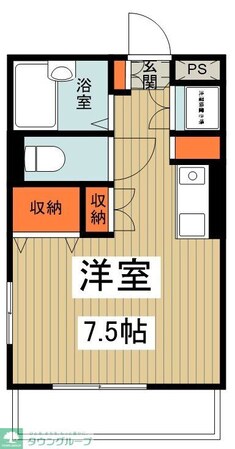 スチューデントマンションの物件間取画像